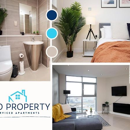 The Skyline - Luxury City Centre Flat With Designated Parking Cardiff Esterno foto